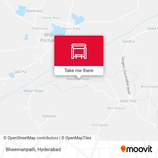 Bheemanpalli map