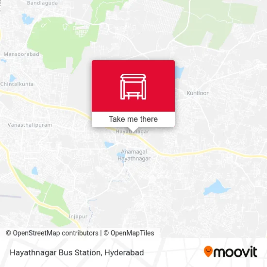 Hayathnagar Bus Station map