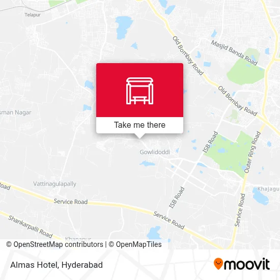 Almas Hotel map