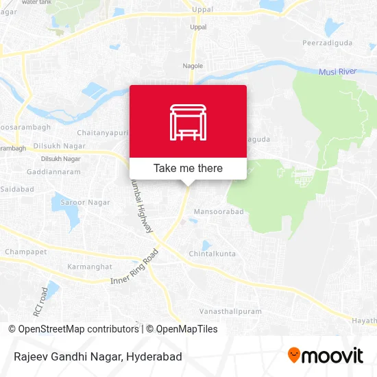 Rajeev Gandhi Nagar map