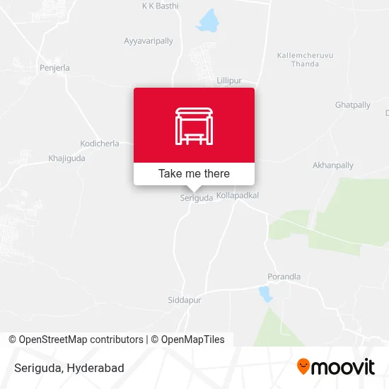 Seriguda map