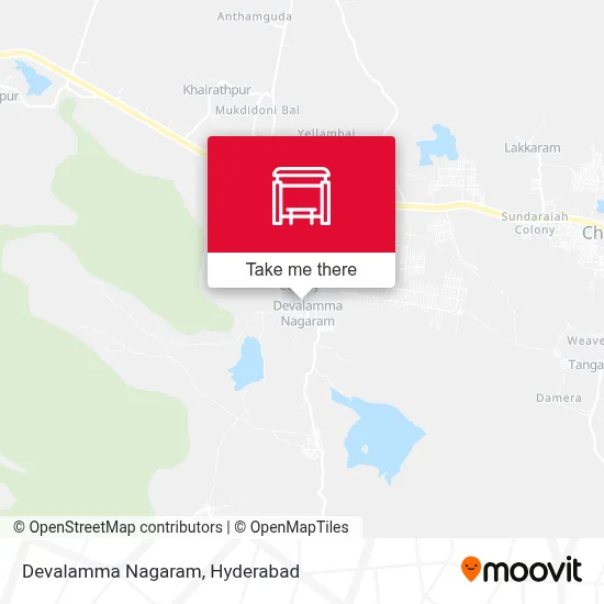 Devalamma Nagaram map