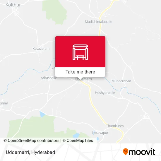 Uddamarri map