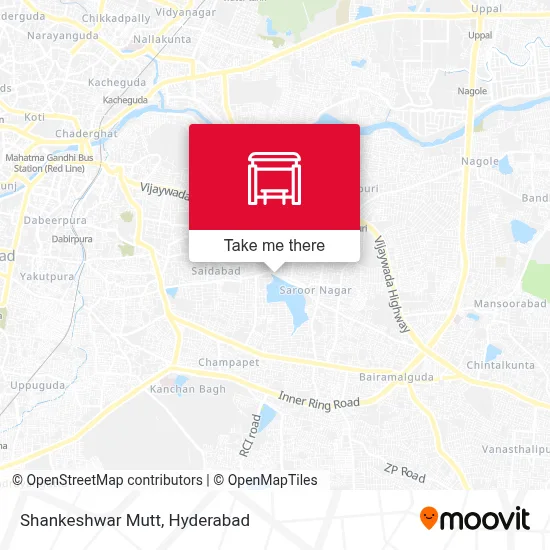 Shankeshwar Mutt map