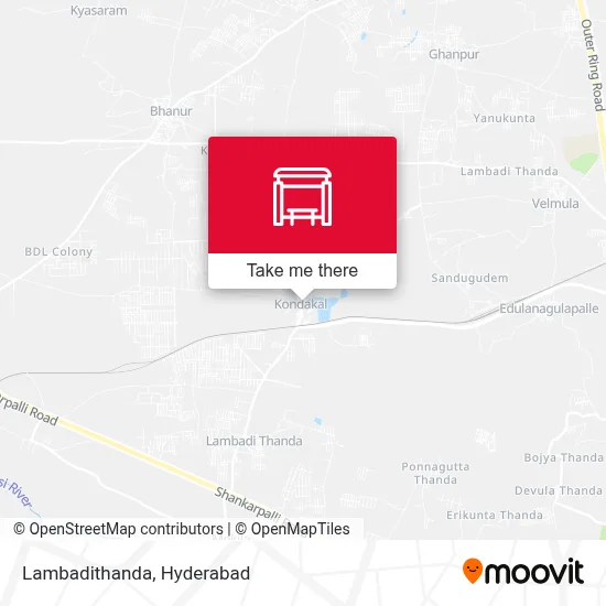 Lambadithanda map