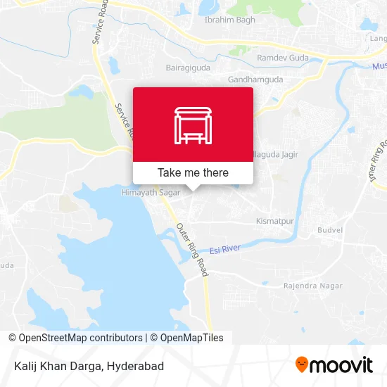 Kalij Khan Darga map