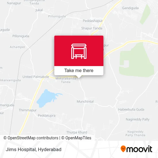 Jims Hospital map