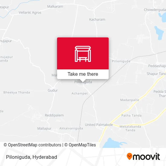 Piloniguda map