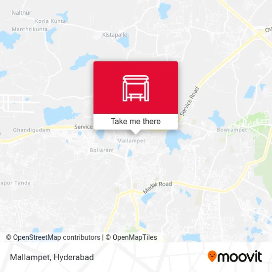 Mallampet map