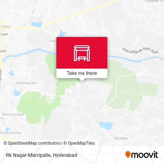 Rk Nagar-Marripalle map
