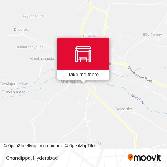 Chandippa map