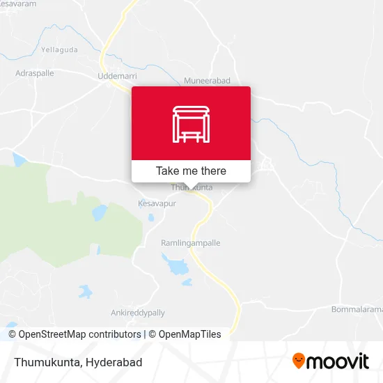 Thumukunta map