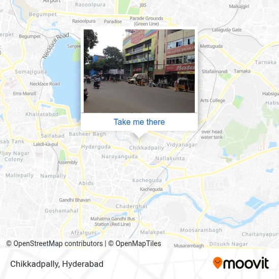 Chikkadpally map