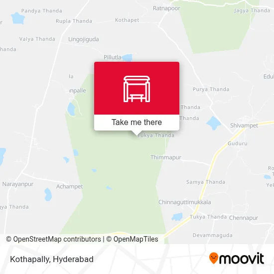 Kothapally map