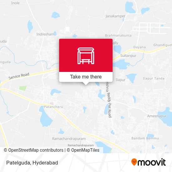 Patelguda map