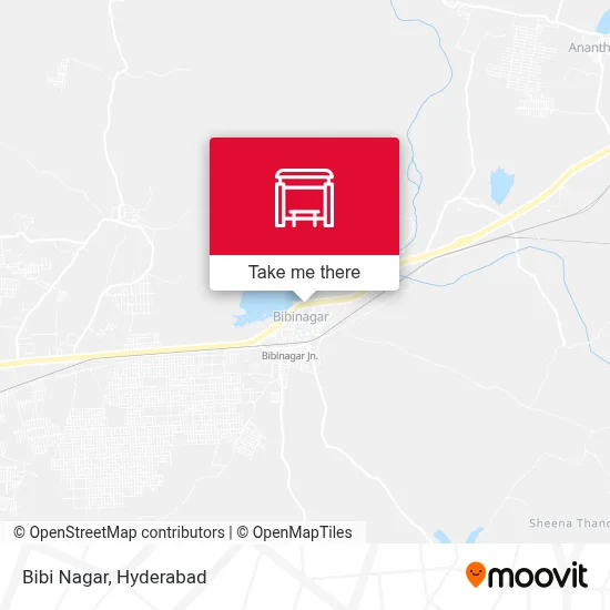Bibi Nagar map