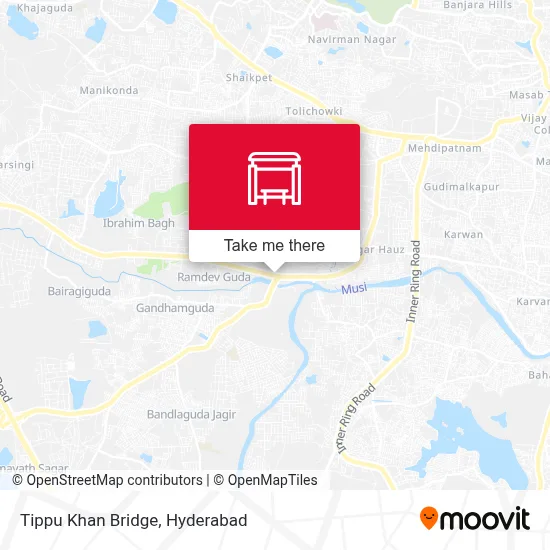 Tippu Khan Bridge map