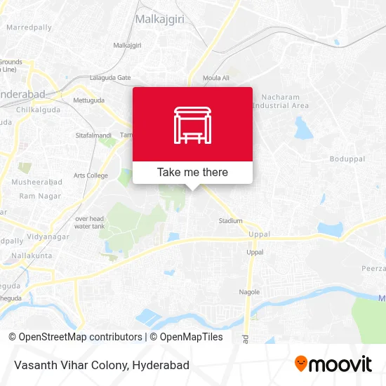 Vasanth Vihar Colony map