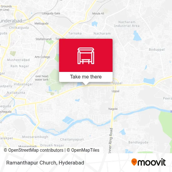 Ramanthapur Church map