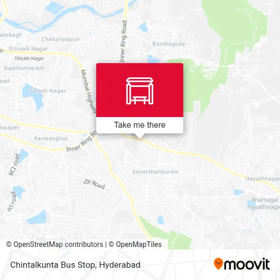 Chintalkunta Bus Stop map