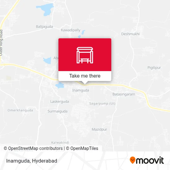 Inamguda map