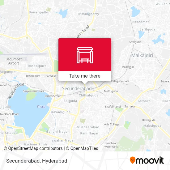 Secunderabad map