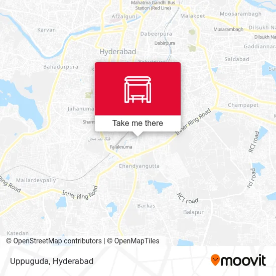 Uppuguda map