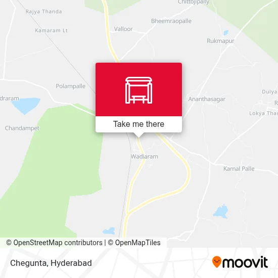 Chegunta map