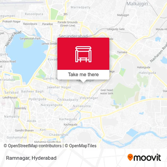 Ramnagar map