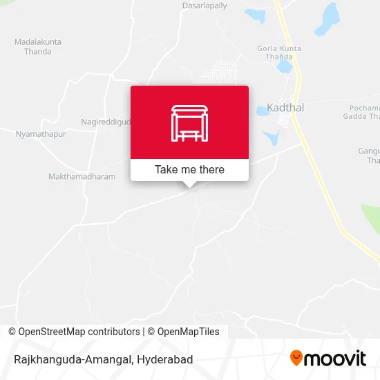 Rajkhanguda-Amangal map