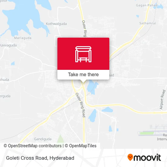 Goleti Cross Road map