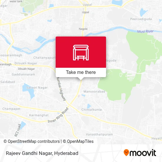 Rajeev Gandhi Nagar map