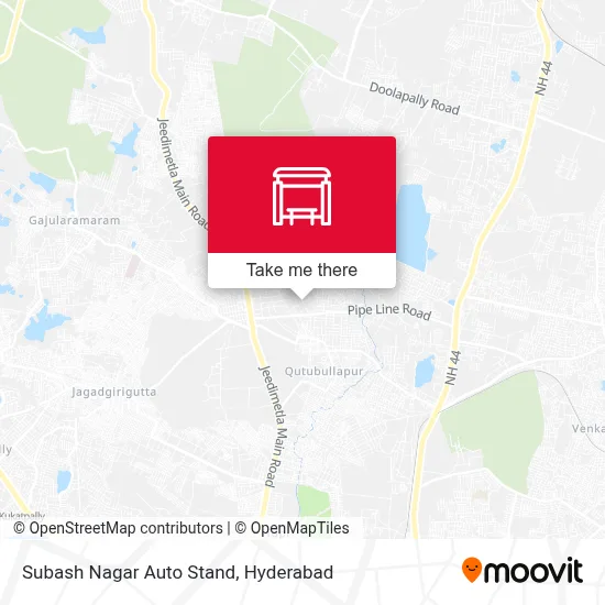 Subash Nagar Auto Stand map