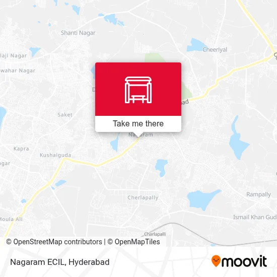 Nagaram ECIL map