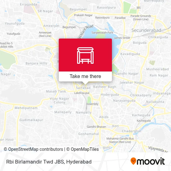 Rbi Birlamandir Twd JBS map