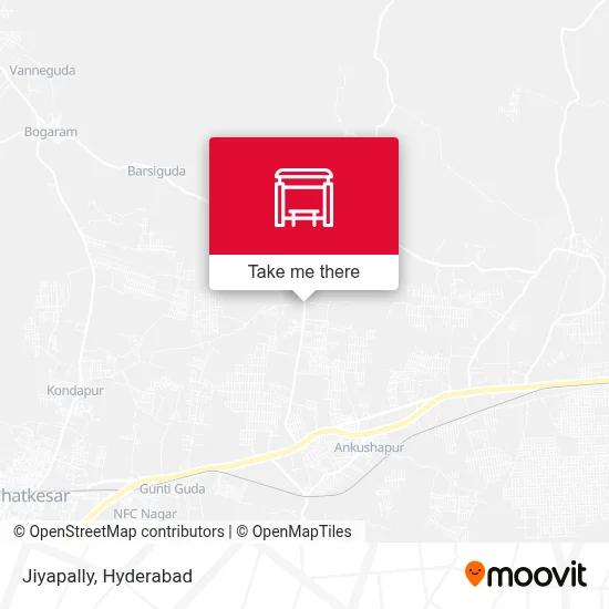 Jiyapally map