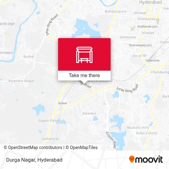Durga Nagar map