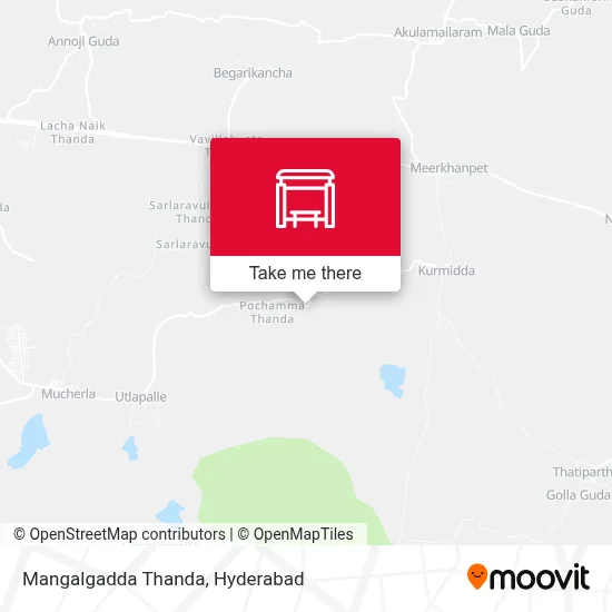 Mangalgadda Thanda map
