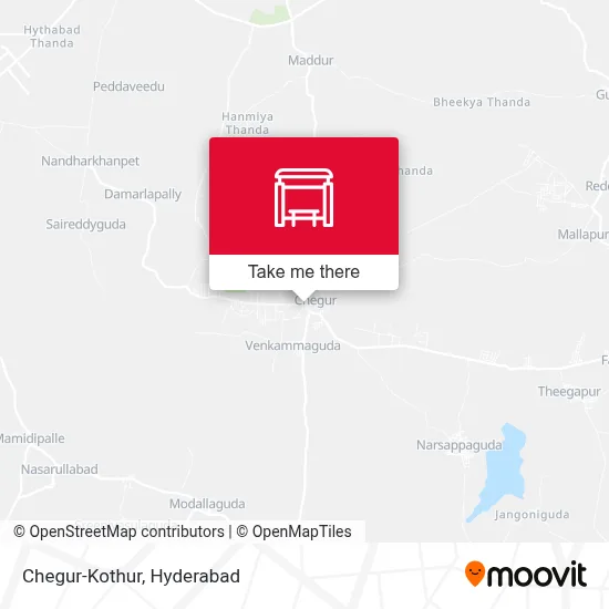 Chegur-Kothur map