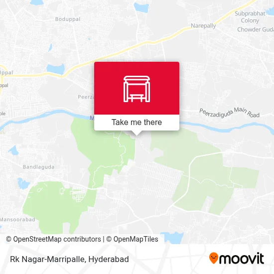 Rk Nagar-Marripalle map