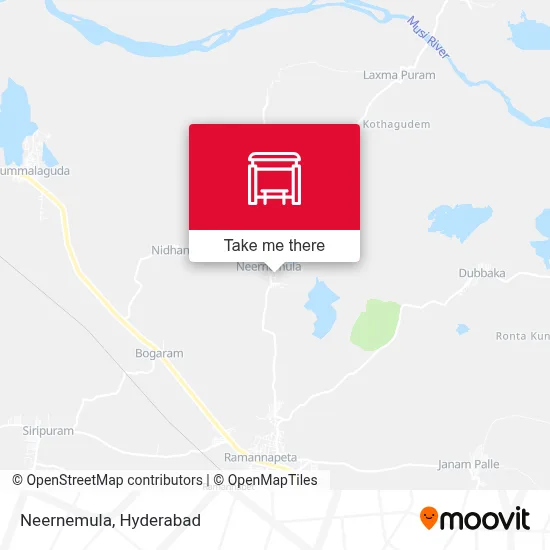 Neernemula map