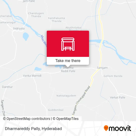 Dharmareddy Pally map