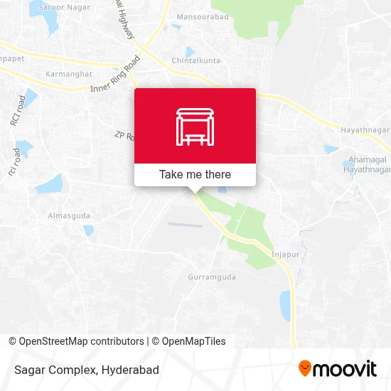 Sagar Complex map