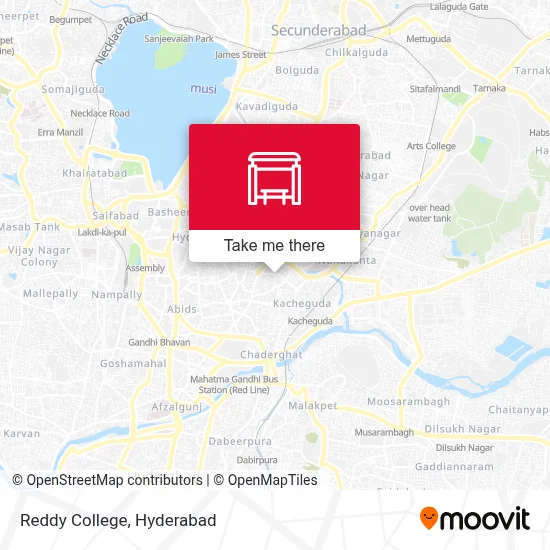 Reddy College map