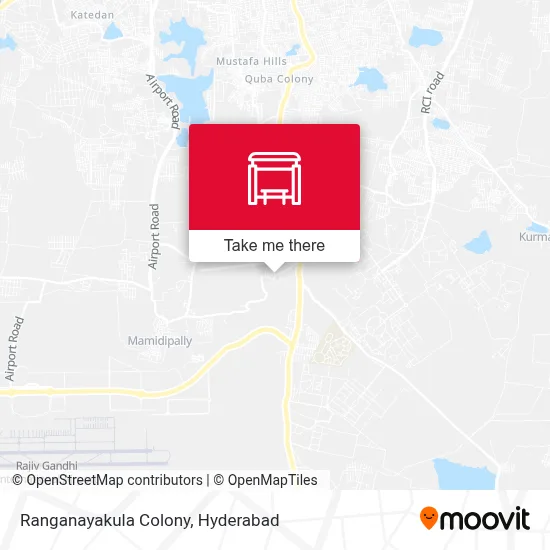 Ranganayakula Colony map