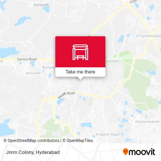 Jnrm Colony map