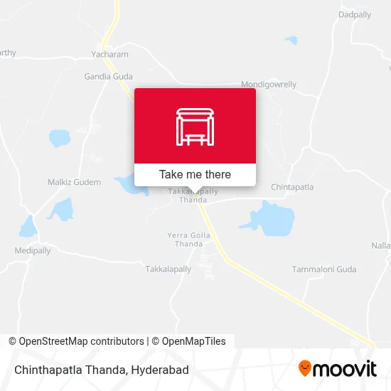 Chinthapatla Thanda map