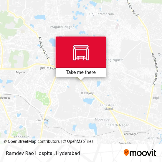 Ramdev Rao Hospital map