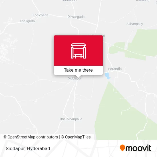 Siddapur map