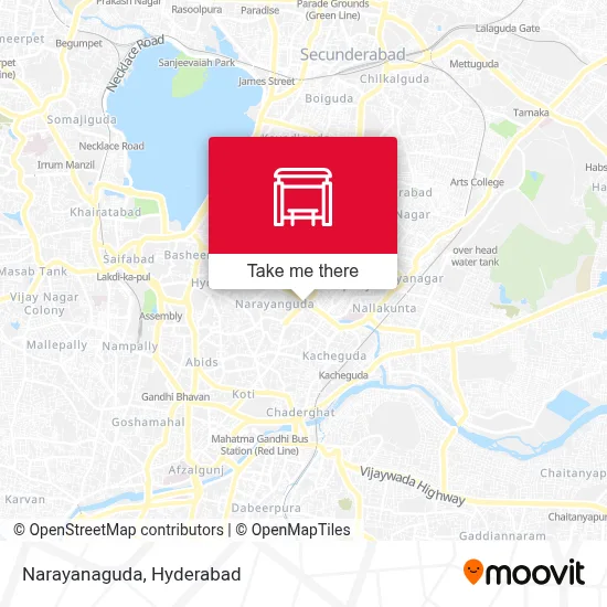 Narayanaguda map